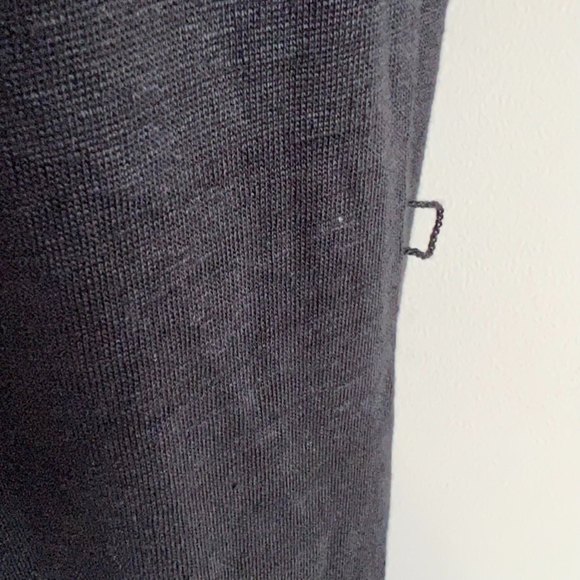 NEW Lou & Grey LOFT 100% Linen Black Dress Sz XS - Picture 8 of 10
